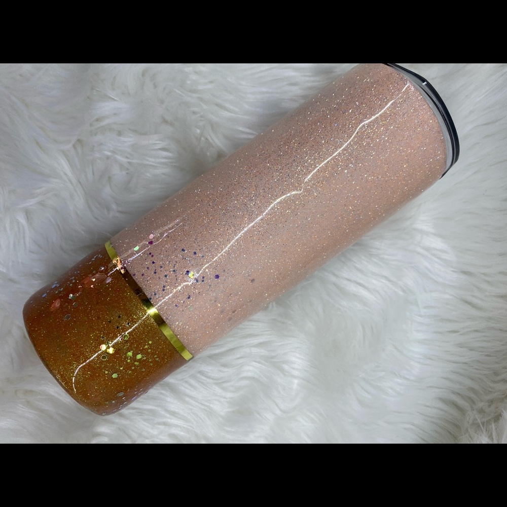 Bloom Where you are planted 20oz Skinny Custom Tumbler - Picture 3 of 12
